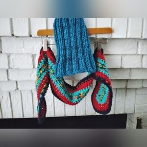 NWT! Multicolor Knit Scarf